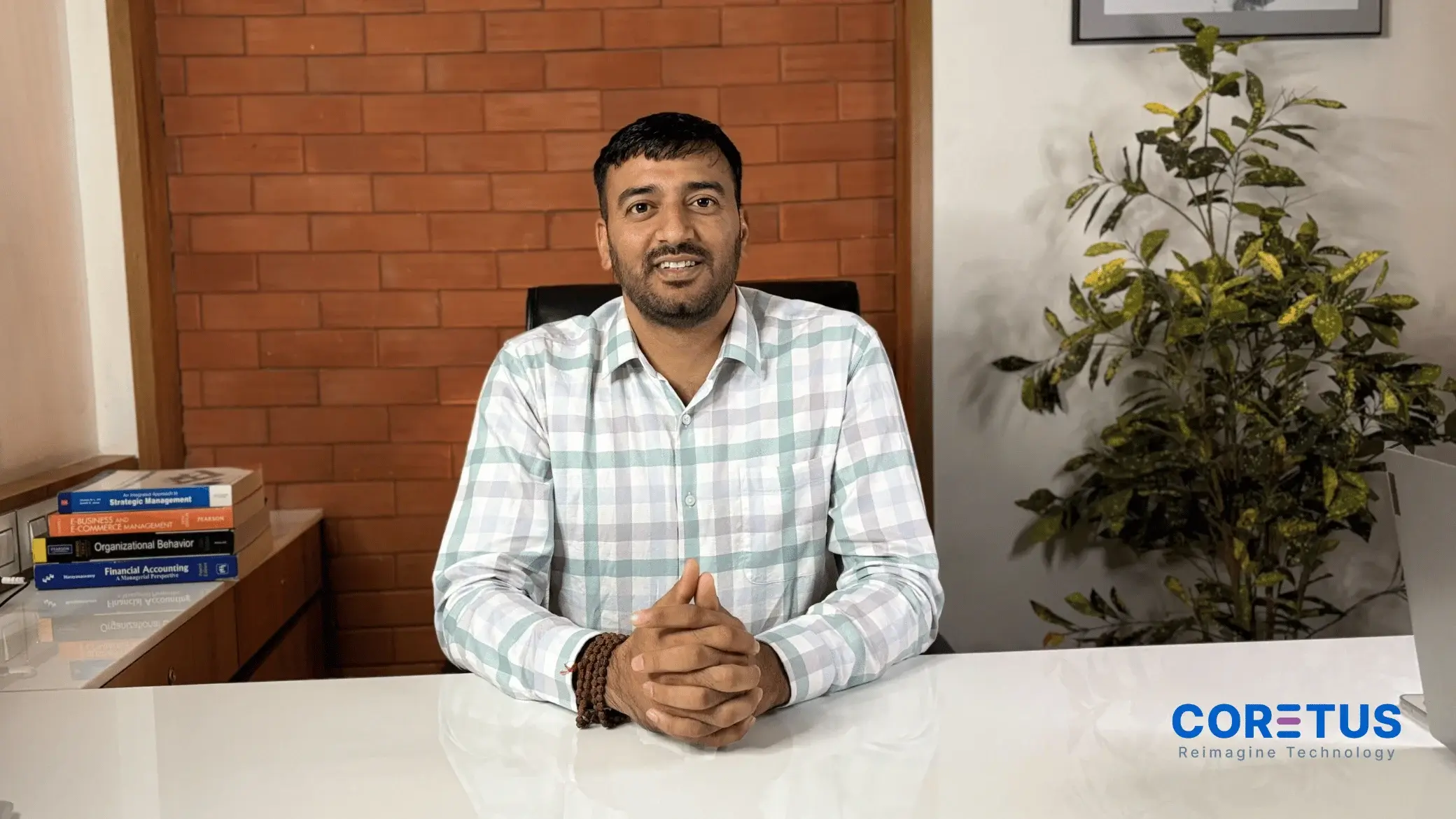 Reimagine Technology with Coretus | Message from CEO Anil Kamani - YouTube thumbnail